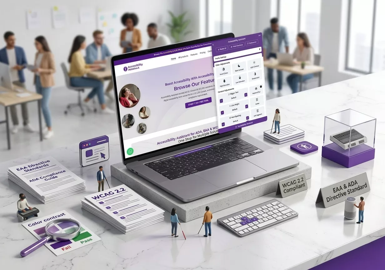 Accessibility Assistant project preview Accessibility Assistant project preview